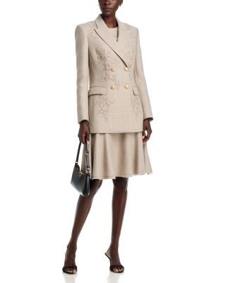 Kobi Halperin Violet Embroidered Wool Jacket