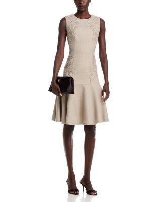 Kobi Halperin Tate Embroidered Wool Dress