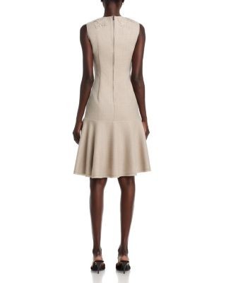 Kobi Halperin Tate Embroidered Wool Dress