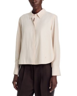 Kobi Halperin Alexie Button Front Long Sleeve Blouse