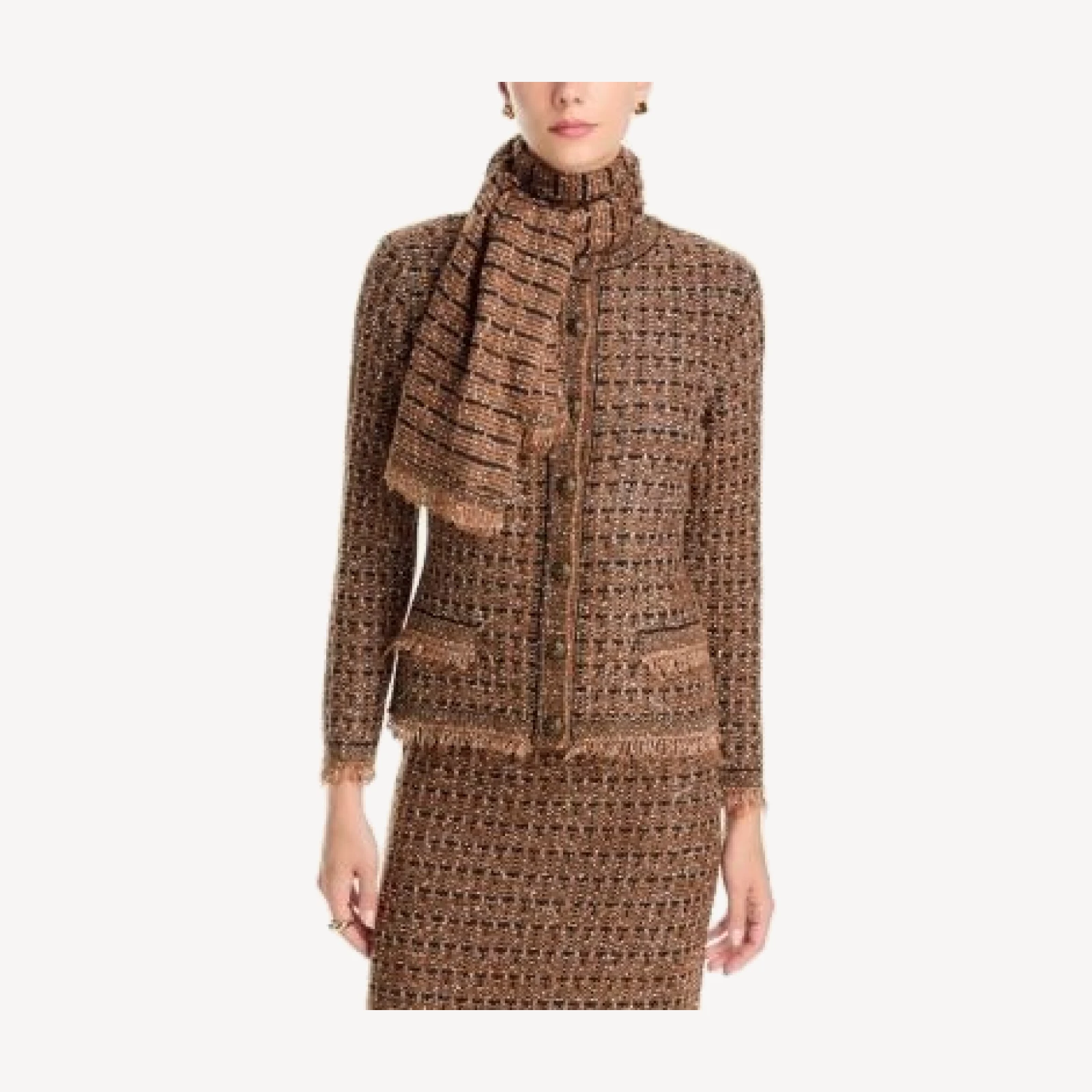Kobi Halperin Faye Looped Fringe Cardigan