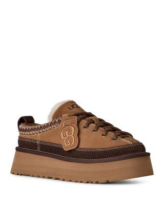 Ugg Women's Heritage Lace-Up Shearling Lined Slippers