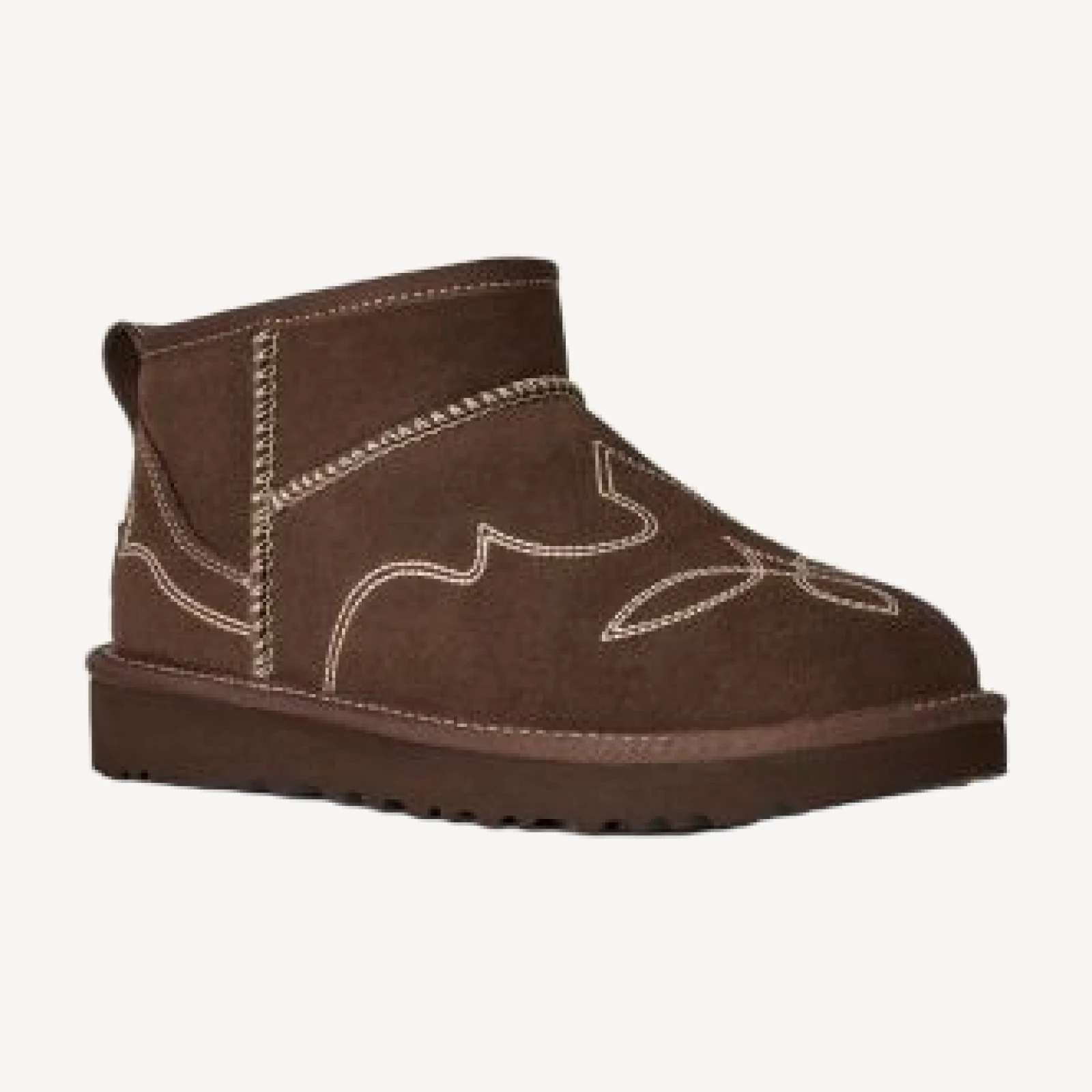 Ugg Women's Classic Ultra Mini Western Shearling Lined Boots