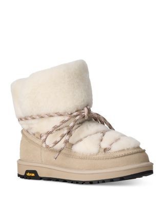Ugg Women's Classic Tread Sheepskin & Suede Winter Boots