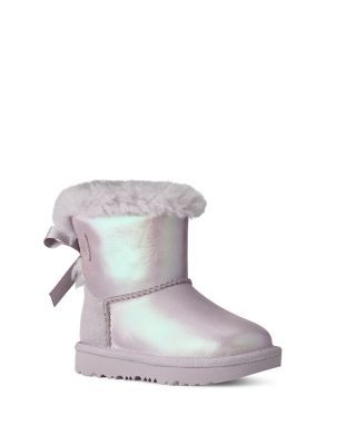 Ugg Girls' Mini Bailey Bow Ii Suede Boots Toddler