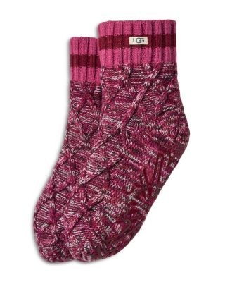 Ugg Deedee Fleece Lined Quarter Ii Socks