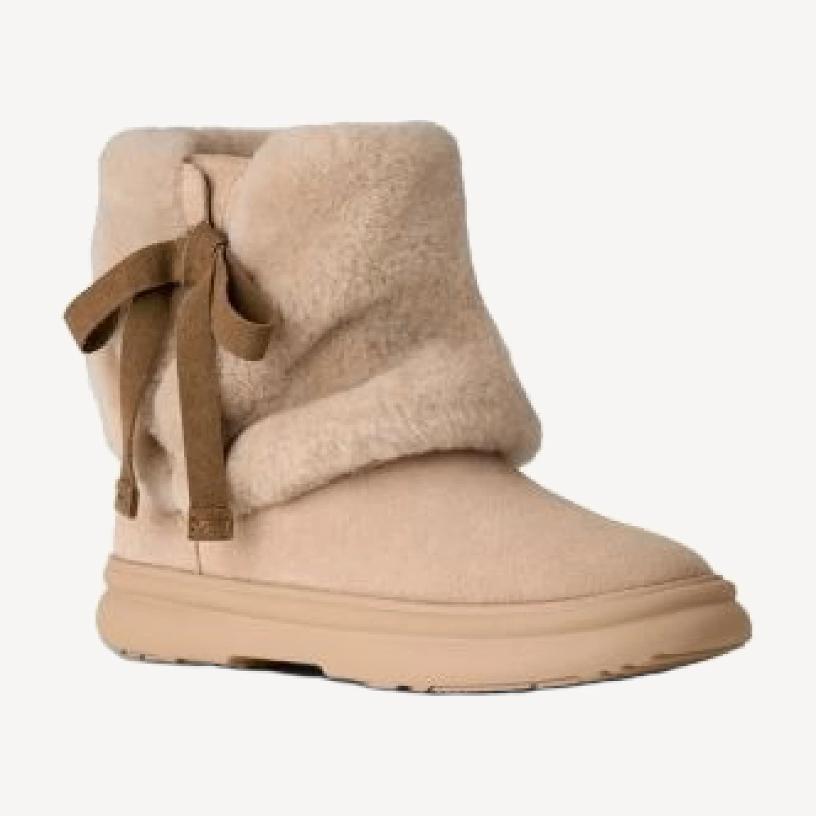 Ugg Women's Apres City Suede & Sheepskin Ankle Boots