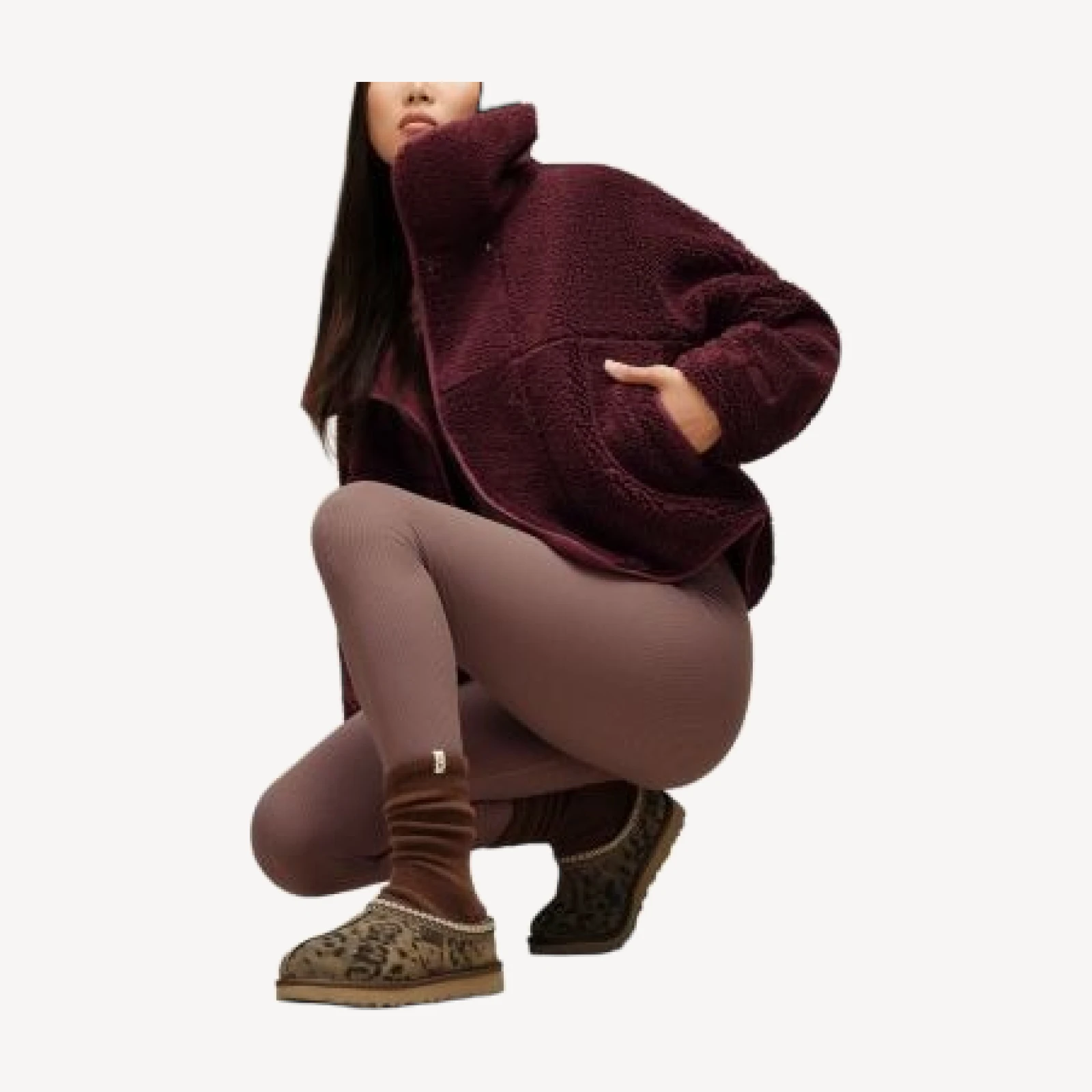 Ugg Raynie Relaxed Sherpa Fleece Jacket
