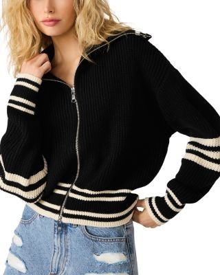 Steve Madden Dara Zippered Sweater