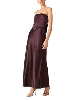 Steve Madden Elaia Strapless Gown