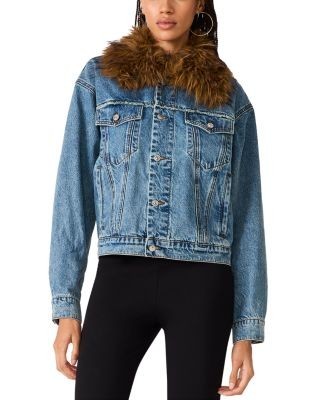 Steve Madden Marky Cotton Denim Jacket
