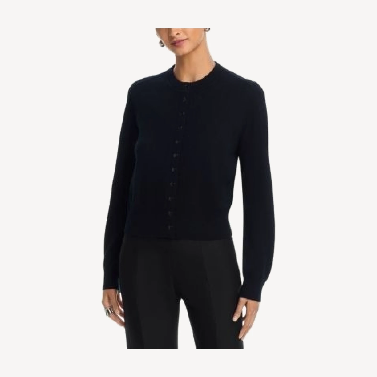 Aqua Snap Closed Cardigan - Exclusive