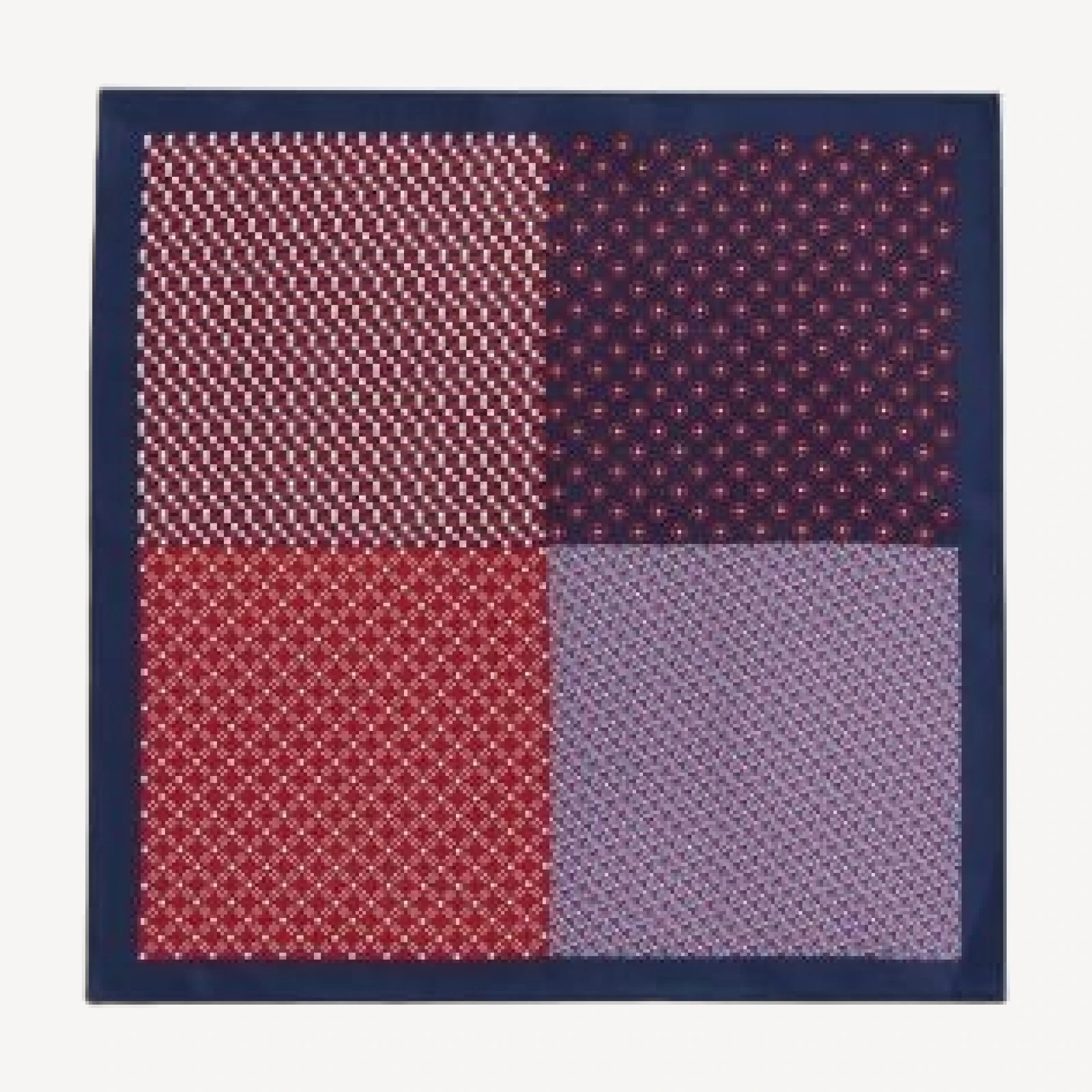 The Men's Store at Bloomingdale's Geometric Quadrant Silk Pocket Square - Exclusive