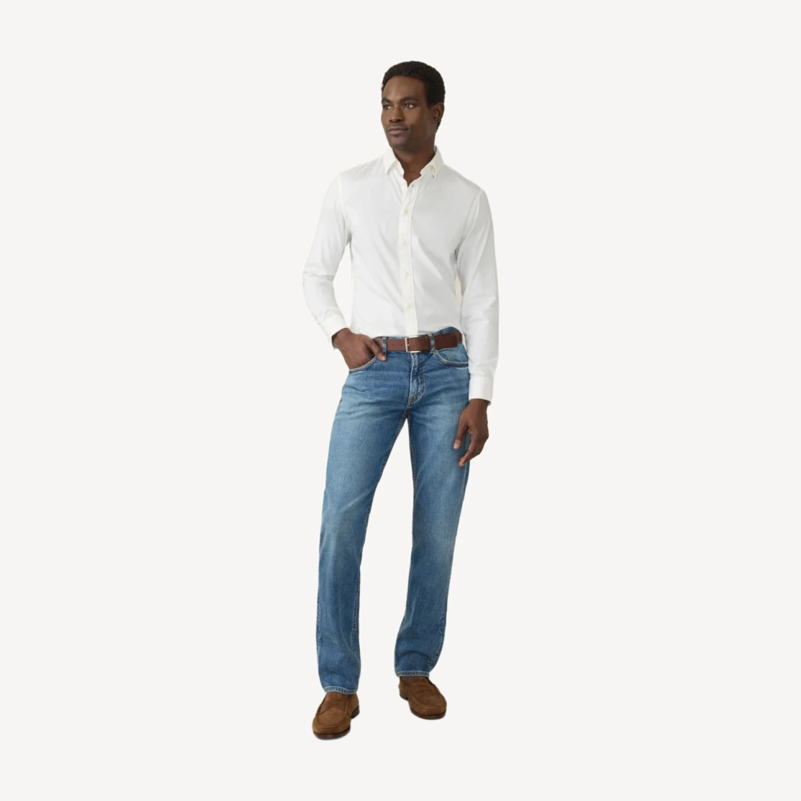 The Movement Shirt (Tall) - Cloud White