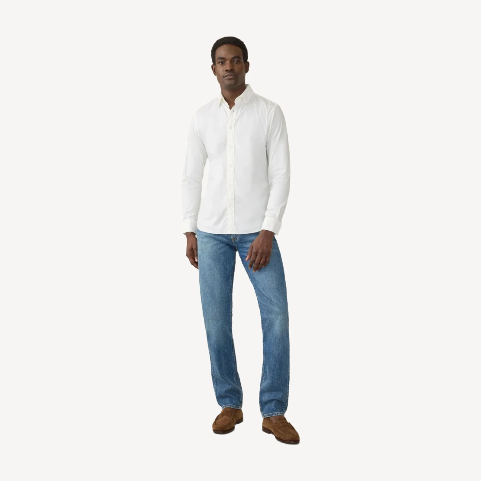 The Movement Shirt (Tall) - Cloud White
