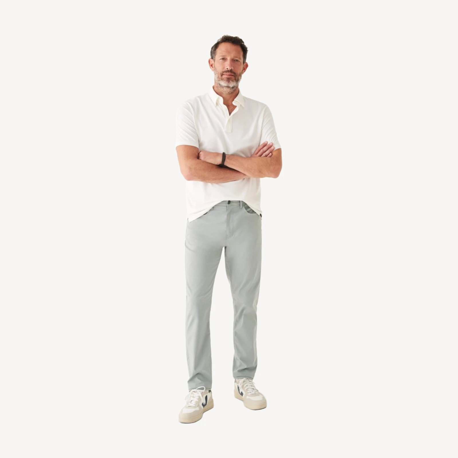 Short-Sleeve Movement Polo (Tall) - White