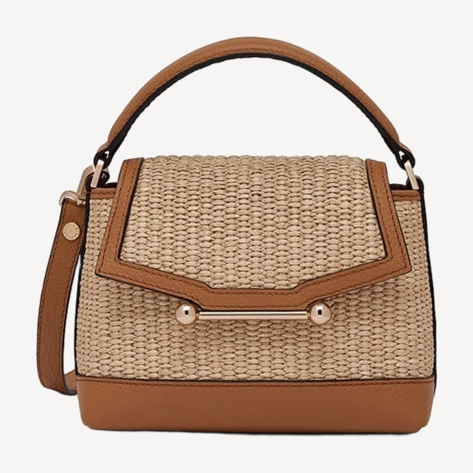 Mosaic Nano - Tan/Natural Raffia