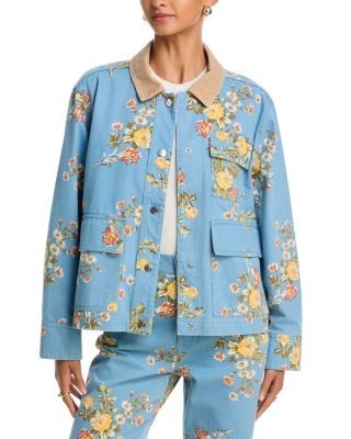 Veronica Beard Leighton Cord Collar Jacket