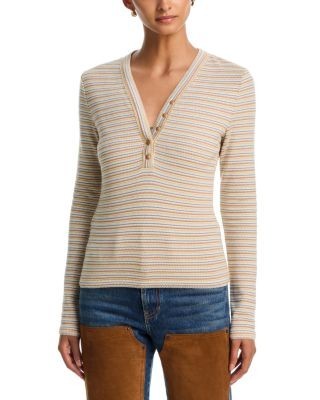 Veronica Beard Faelan Henley Top
