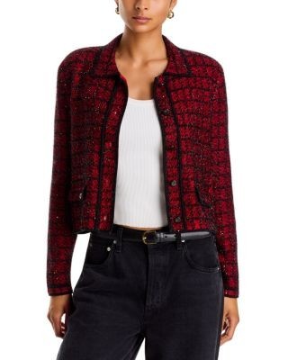 Veronica Beard Blanche Knit Cardigan Jacket