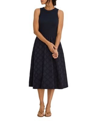 Nic+Zoe Diamond Eyelet Sophia Dress