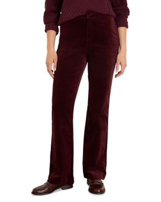 Nic+Zoe Quincy Bootcut Stretch Velvet Pants