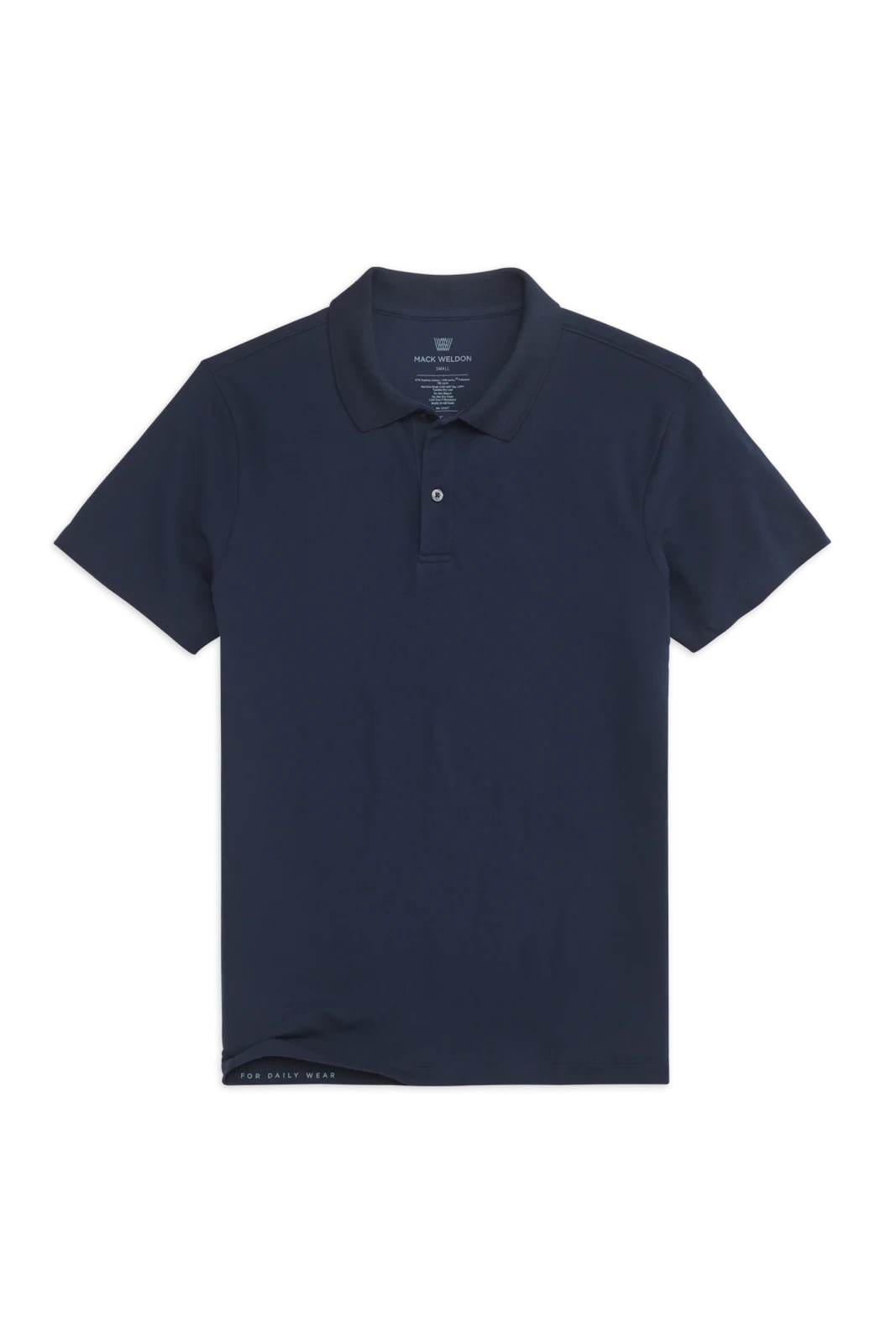 SILVER Pique Polo