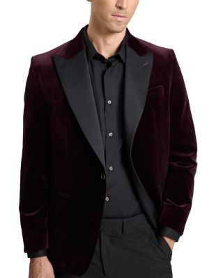 Ted Baker Webster Modern Velvet Jacket