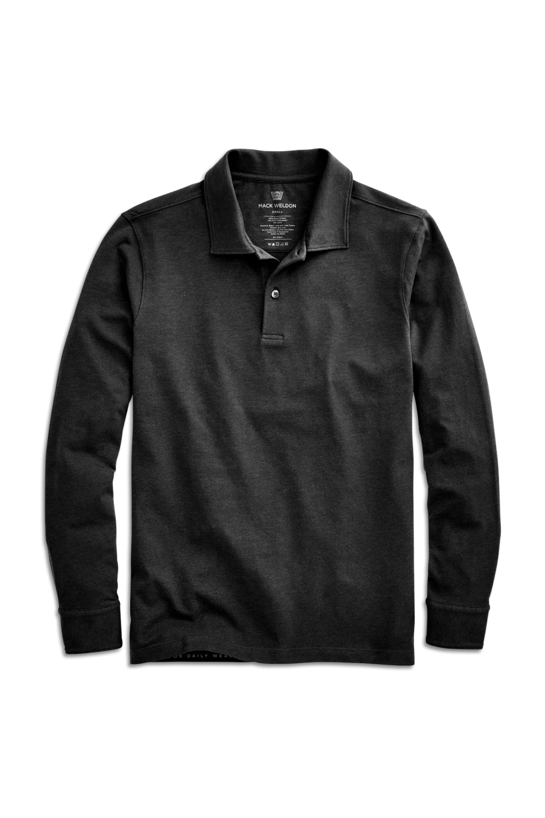 SILVER Long Sleeve Polo