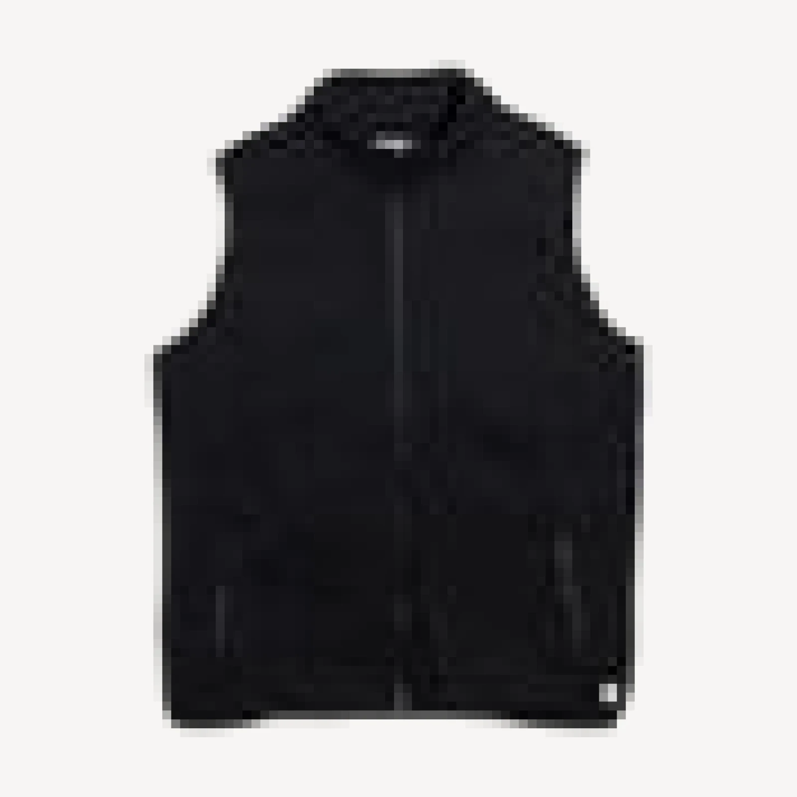 Men's Corbet Full Zip Vest in Black