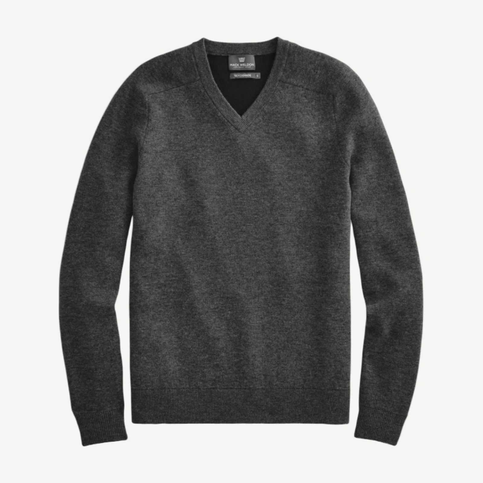 Tech Cashmere V-Neck Sweater