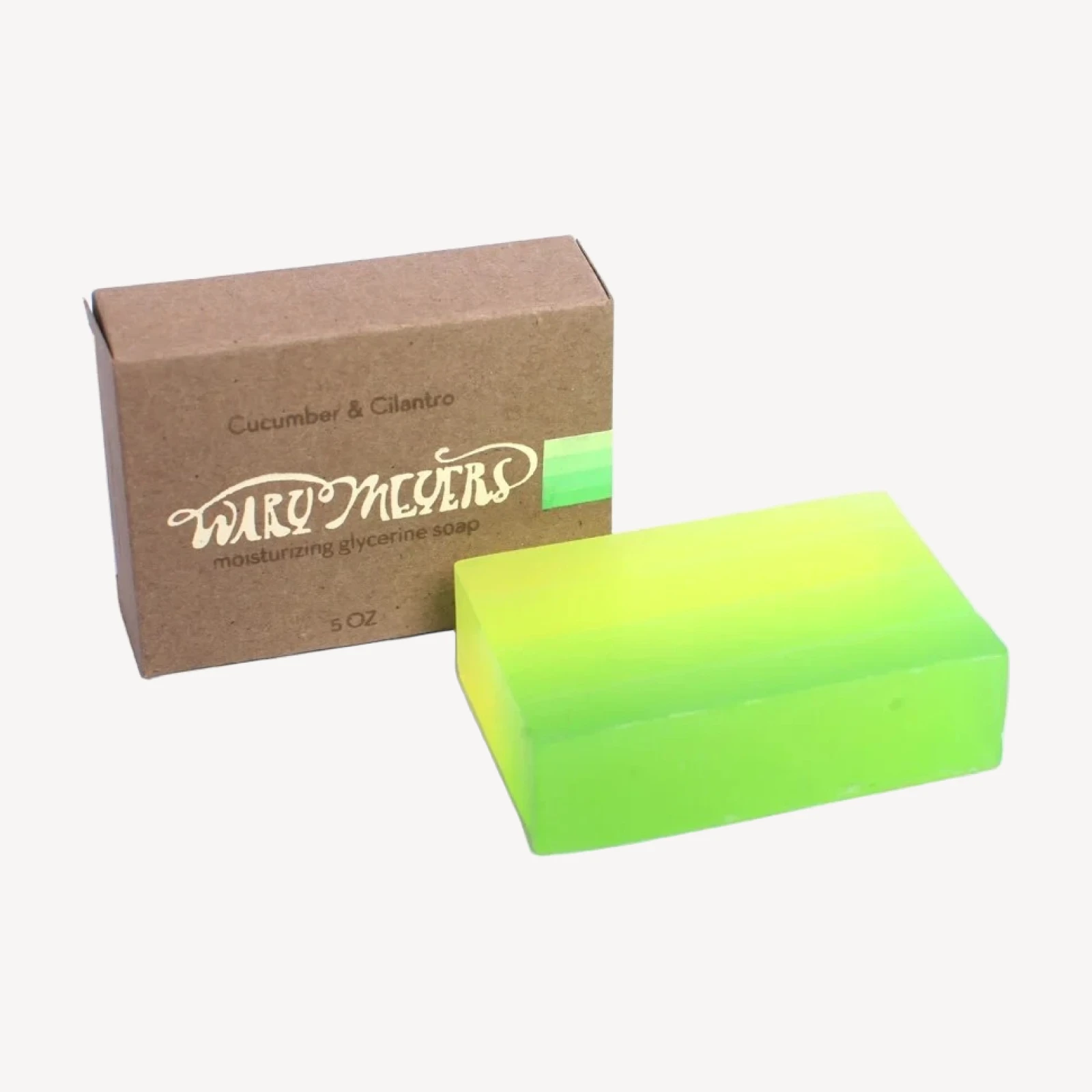 Cucumber & Cilantro Wary Meyers Soap