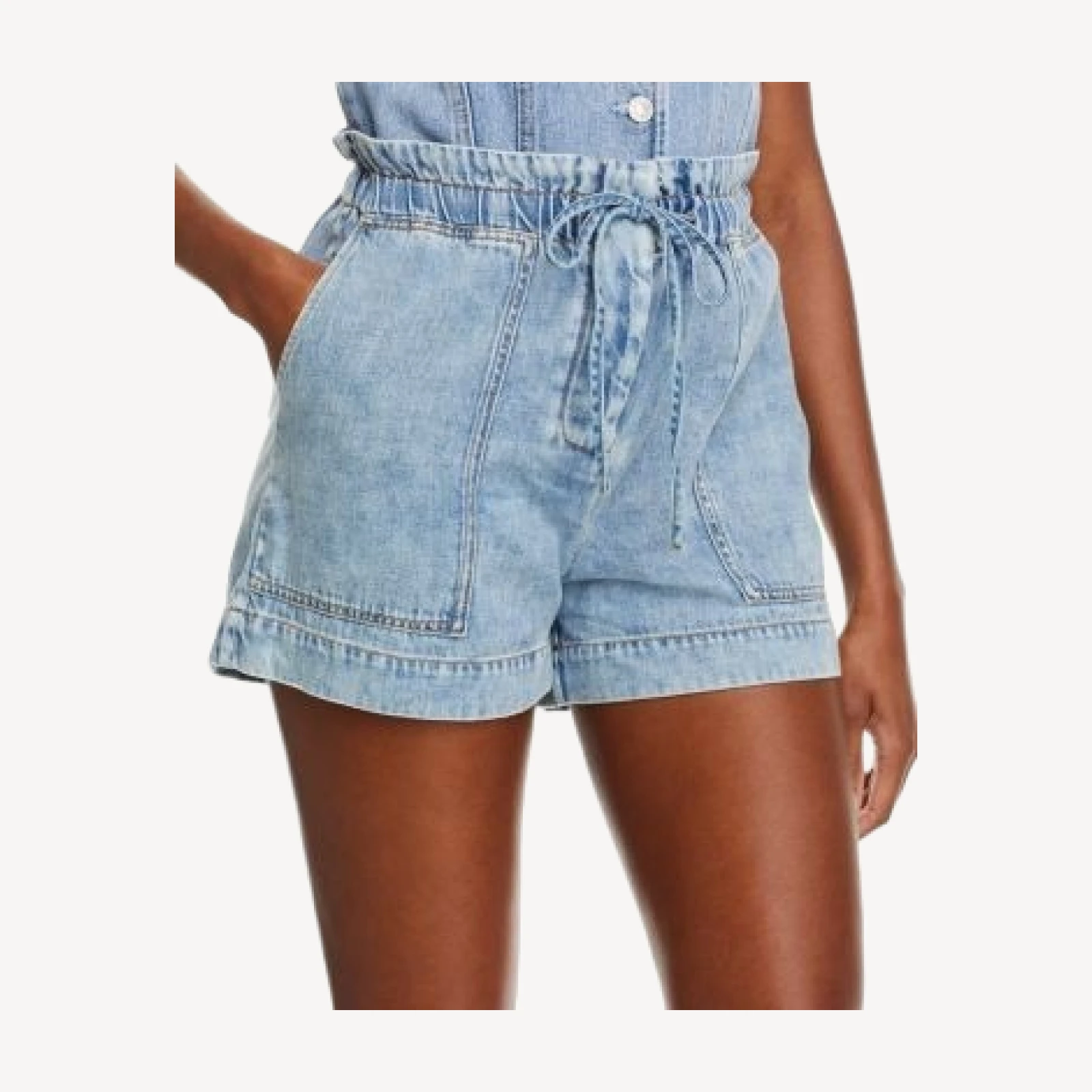 Rails Foster Denim Utility Shorts