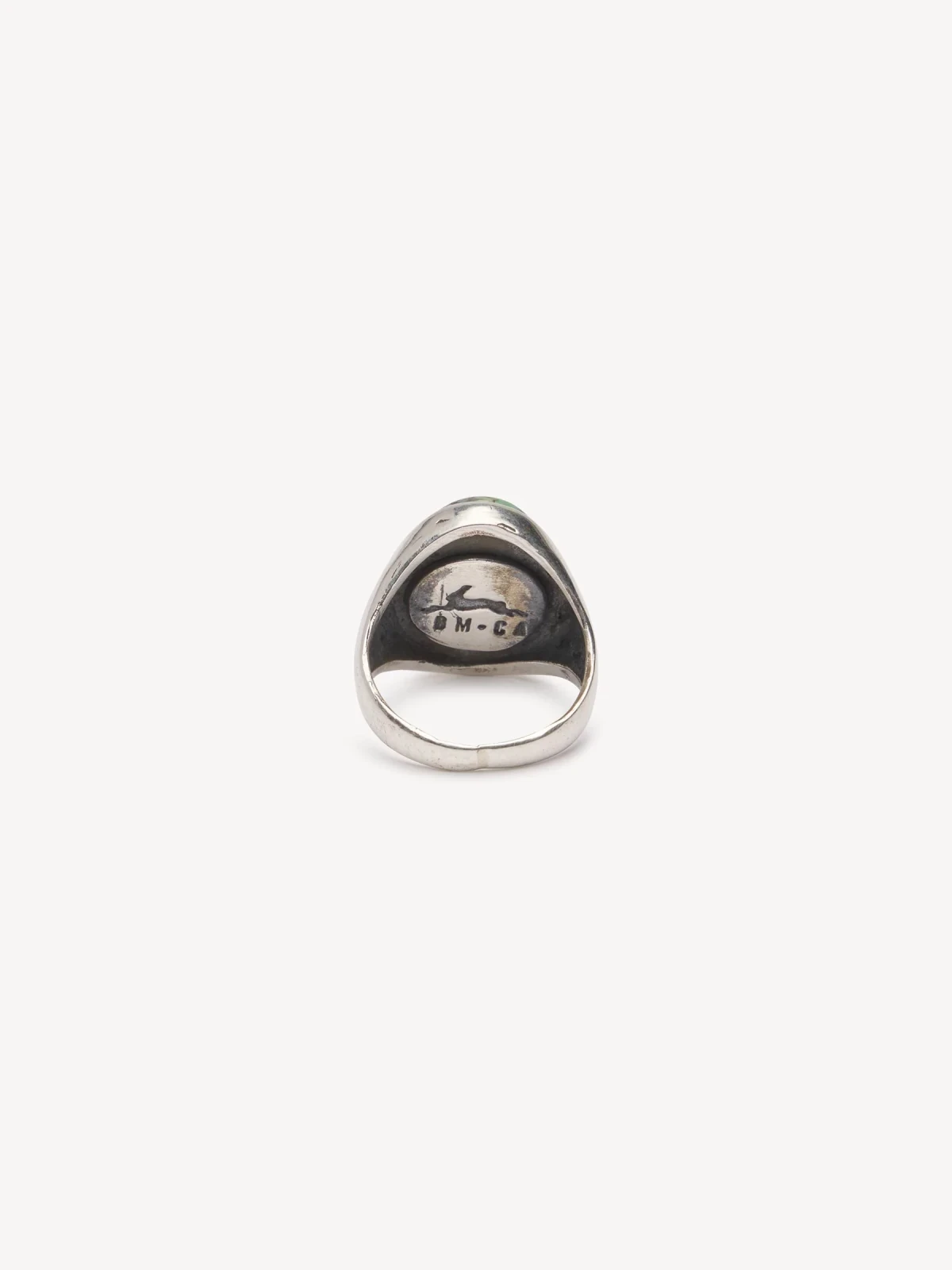 Red Rabbit X Buck Mason Signet Turquoise Ring