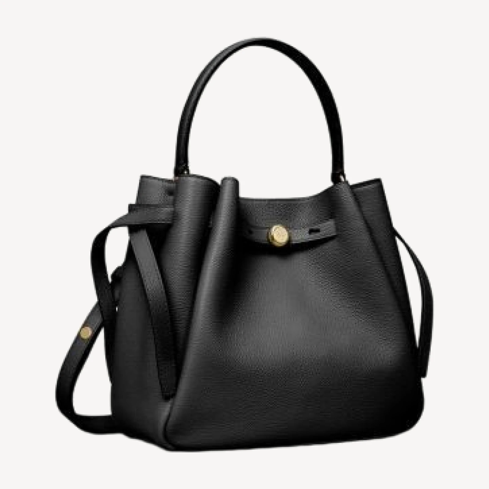 Tory Burch Romy Leather Bucket Bag