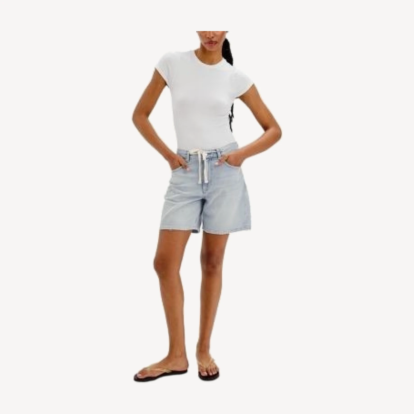 Rails Dume Denim Shorts in Scuba