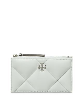Tory Burch Kira Diamond Quilt Zip Card Case