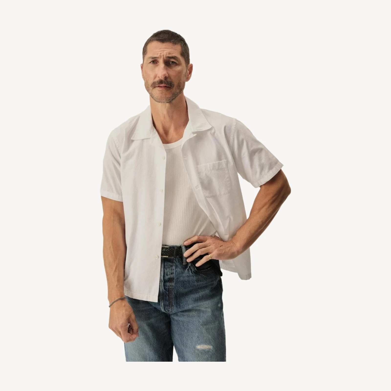 Sodapop Seersucker Camp Shirt