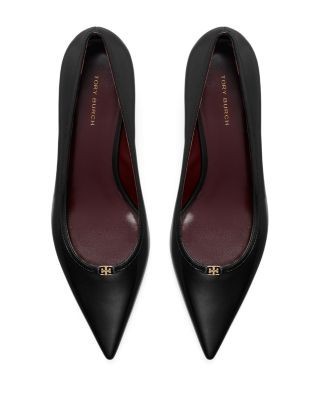 Tory Burch Women's Double T Kitten Heel Pumps