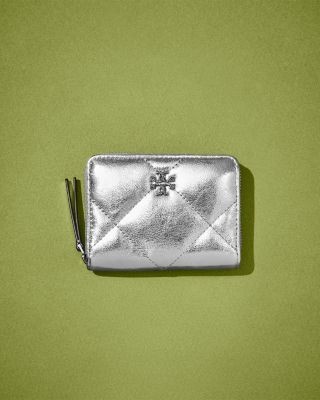 Tory Burch Kira Diamond Quilted Leather Card Case