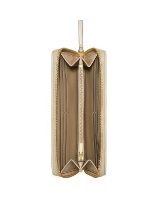 Tory Burch Kira Diamond Quilt Zip Continental Wallet