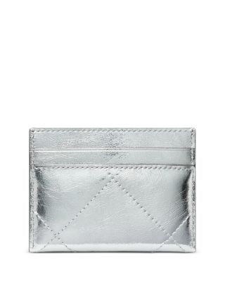 Tory Burch Kira Diamond Quilted Leather Card Case