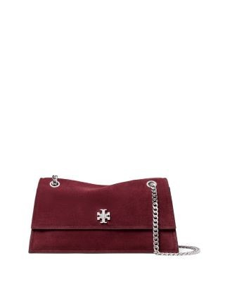 Tory Burch Kira Suede Shoulder Bag