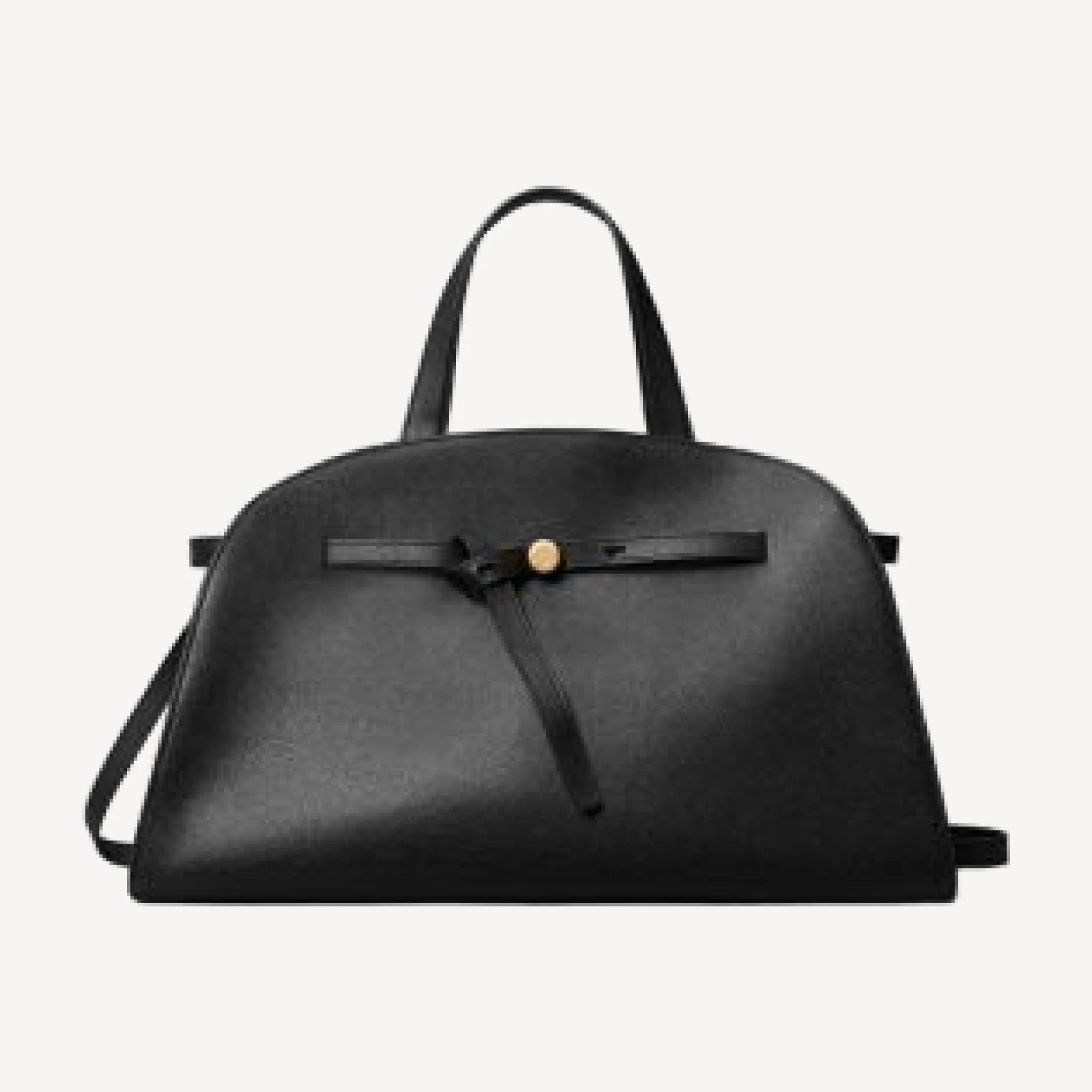 Tory Burch Romy Bauletto Belted Leather Satchel
