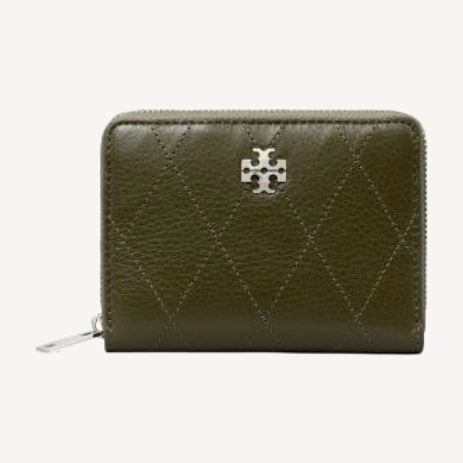 Tory Burch Charlie Quilted Small Leather Wallet