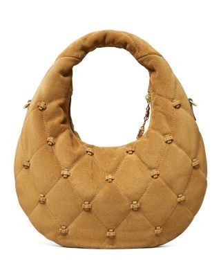 Tory Burch Bunny Knot Suede Crossbody