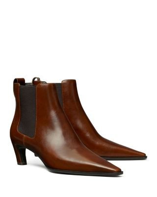 Tory Burch Women's Romy 45 Leather Chelsea Boots
