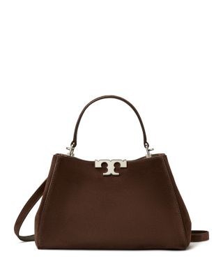 Tory Burch Eleanor Medium Suede Satchel