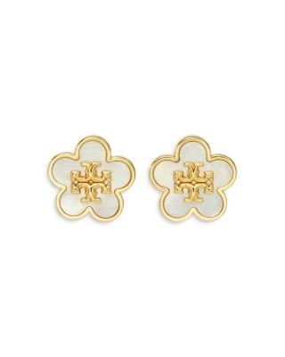 Tory Burch Kira Flower Stud Earrings