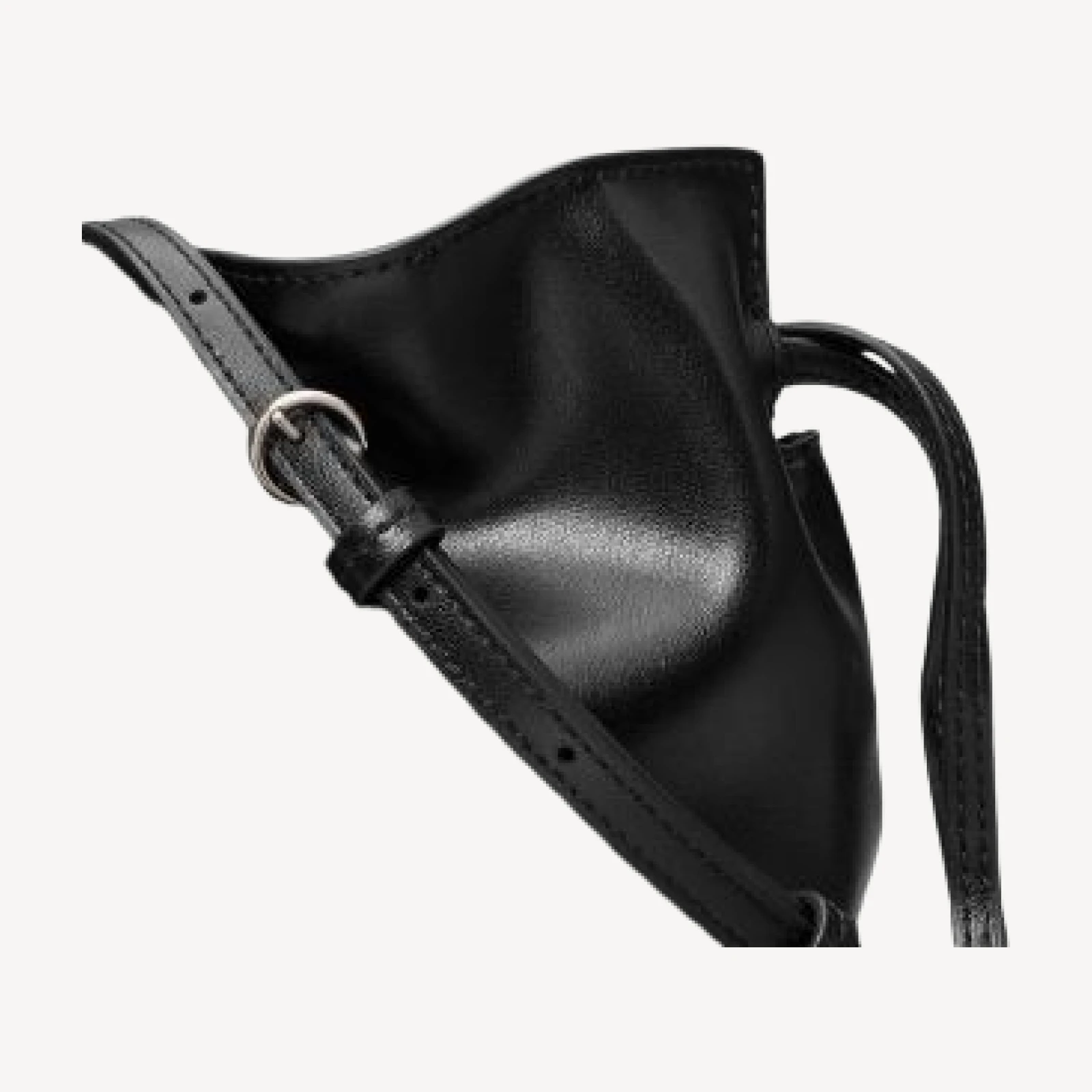 Tory Burch Ella Faux Leather Drawstring Pouch